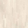 Паркетная доска Tarkett Salsa Art White Pearl трехполосная брашированная лак