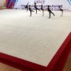 Ковер для художественной гимнастики GYMSPORT PROF PREMIUM RED (Проф Премиум) (профессиональный) 14Х14
