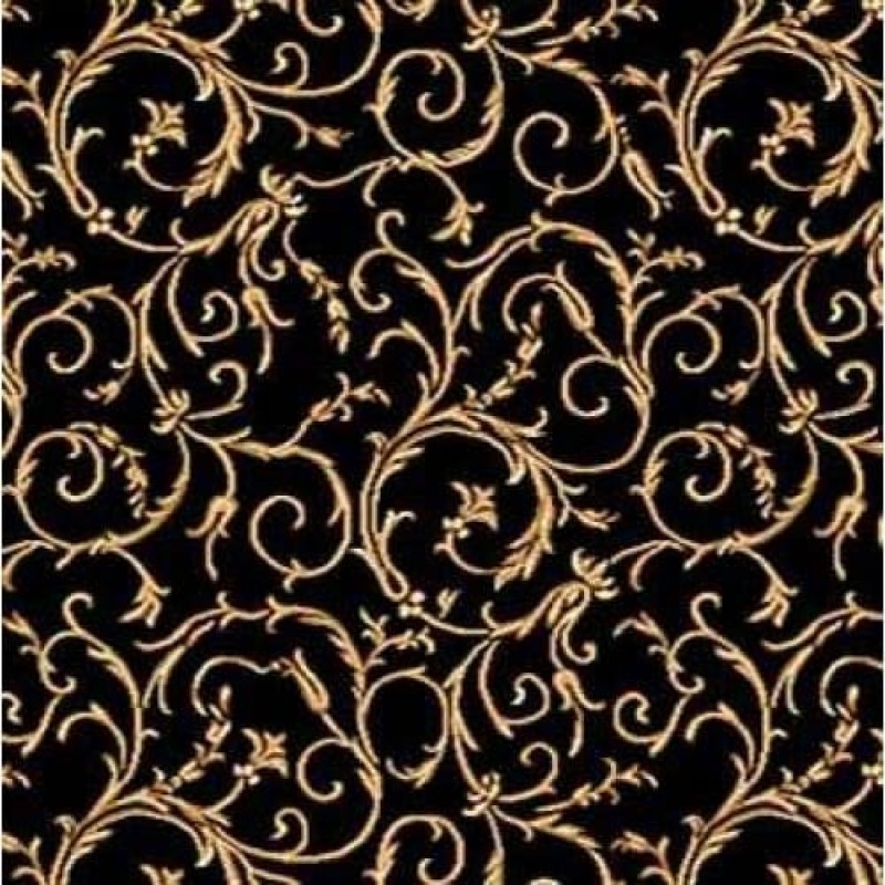 Ковролин Valencia (Валенсия) P002 Black Чёрный.