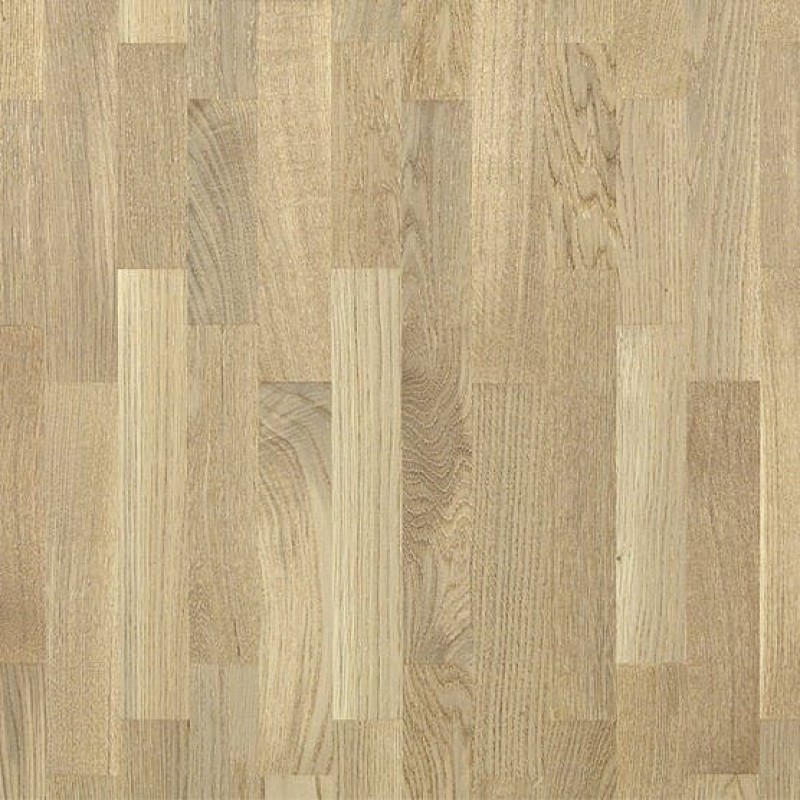 Паркетная доска Синтерос Europarquet Дуб Полярный трехполосная лак Коричневый.