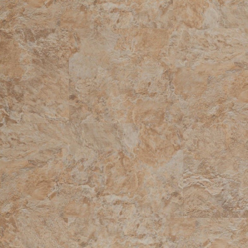 Покрытие ПВХ Aquafloor Stone (Стоун) AF6004ST Бежевый.