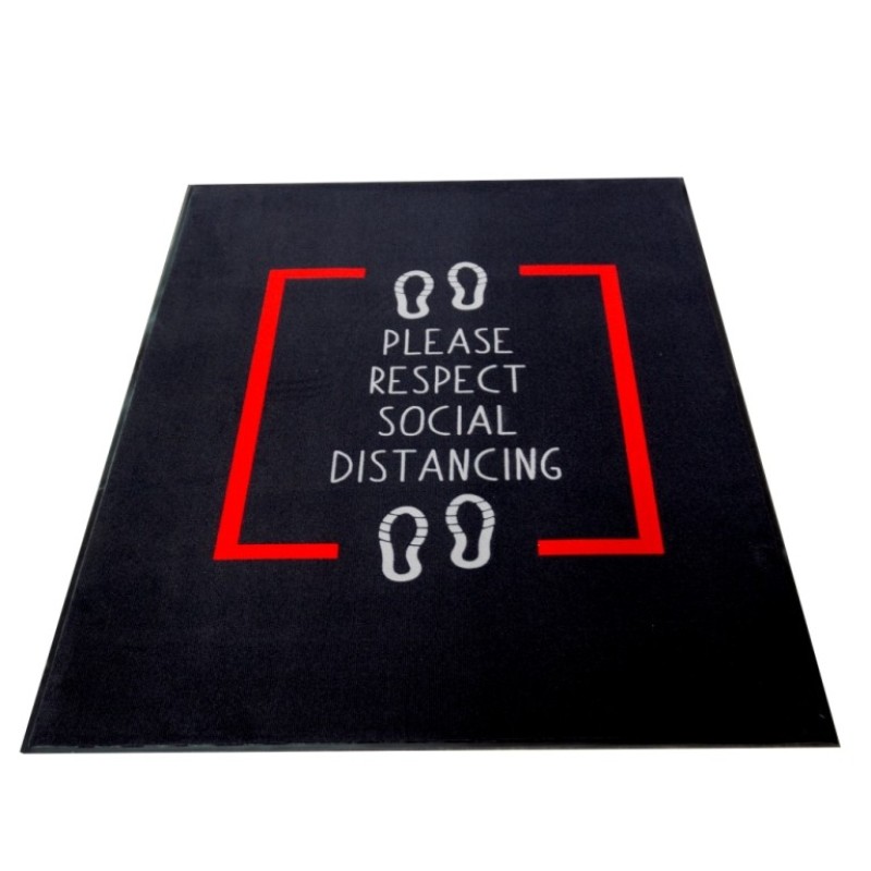 Грязезащитный коврик Vebe Social Distancing (Вертикальный) 150х90 .